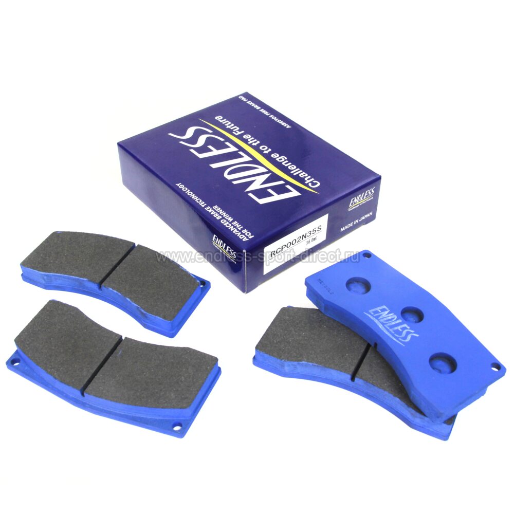 ENDLESS RCP002N35S I 16mm Pads for racing calipers F4 BREMBO F/R